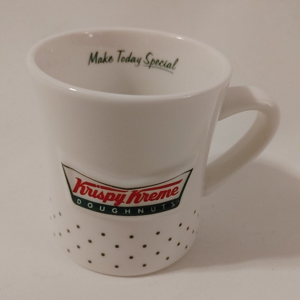 OFFICIAL Krispy Kreme Doughnuts Espresso Mug MAKE TODAY SPECIAL